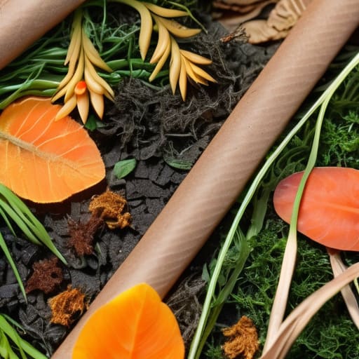 Balancing Green vs Brown Materials in a Real Garden