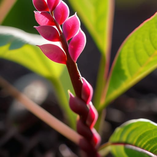 Identifying Knotweed Stems and Leaves Before Its Too Late