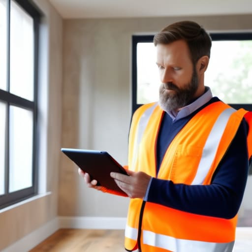 A visual inspection via The Homebuyers Survey.