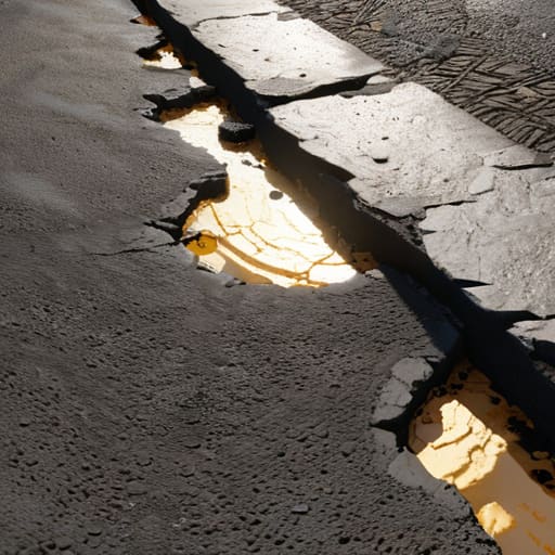 Documenting road hazards before they get worse.