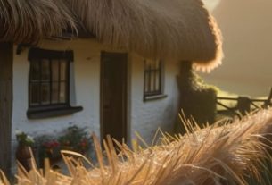 Buying a house with a thatched roof.