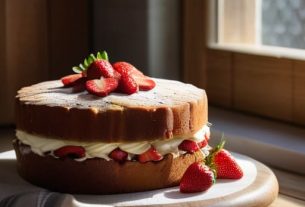 How to bake a Victoria sponge cake.