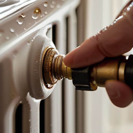 Steps on how to bleed a radiator.