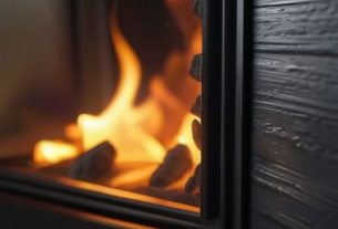 How to clean a wood burner glass.