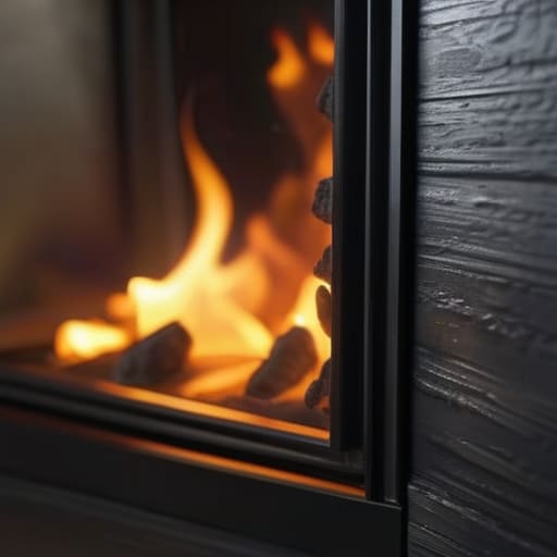 How to clean a wood burner glass.