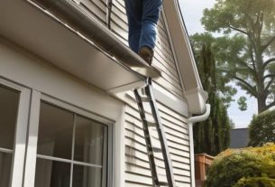 Learn how to clear gutters safely.