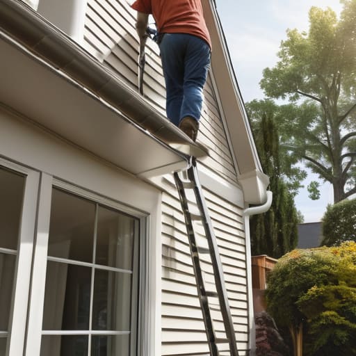 Learn how to clear gutters safely.