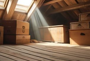 Tips on how to declutter a loft.