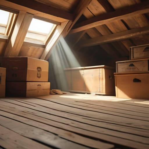 Tips on how to declutter a loft.