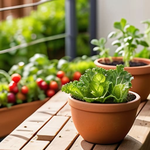 How to grow vegetables in a small garden.