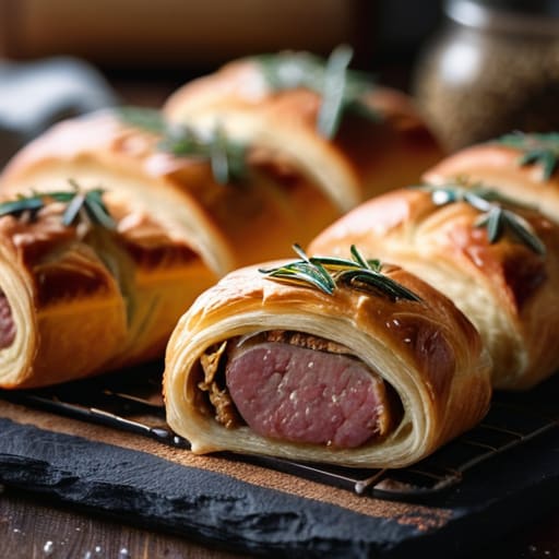 How to make sausage rolls recipe guide.