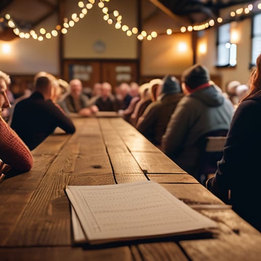How to run a charity quiz night.
