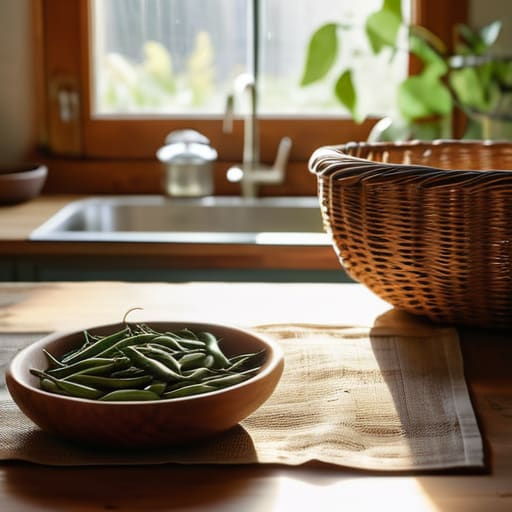 Runner Bean Harvest Storage for the Quiet Months