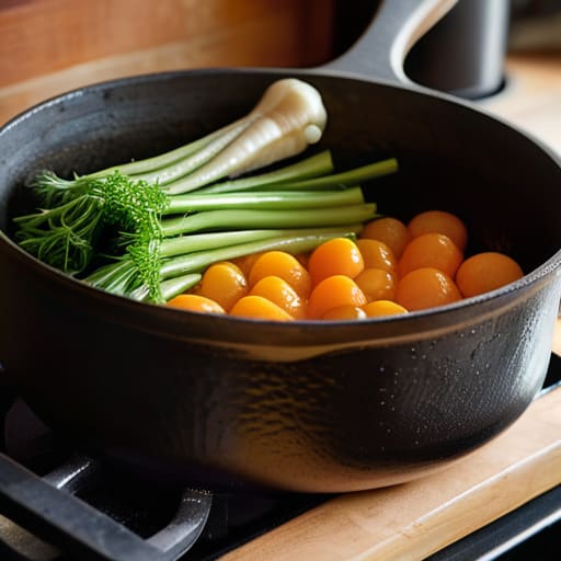 Building a Flavorful Vegetable Broth Base.