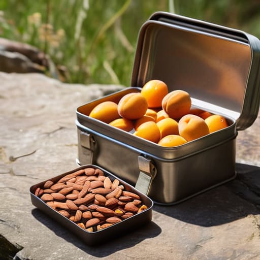 Portable Snack Containers for the Long Walk