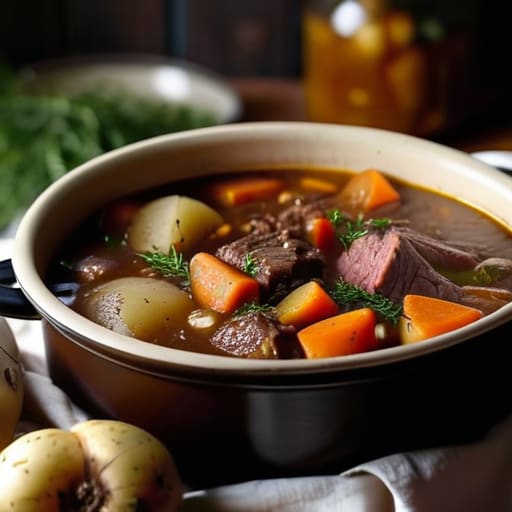 How to make a hearty stew overnight.