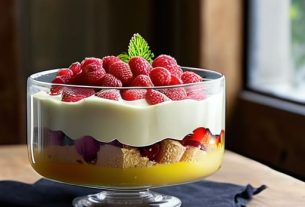 Guide on how to make a trifle.